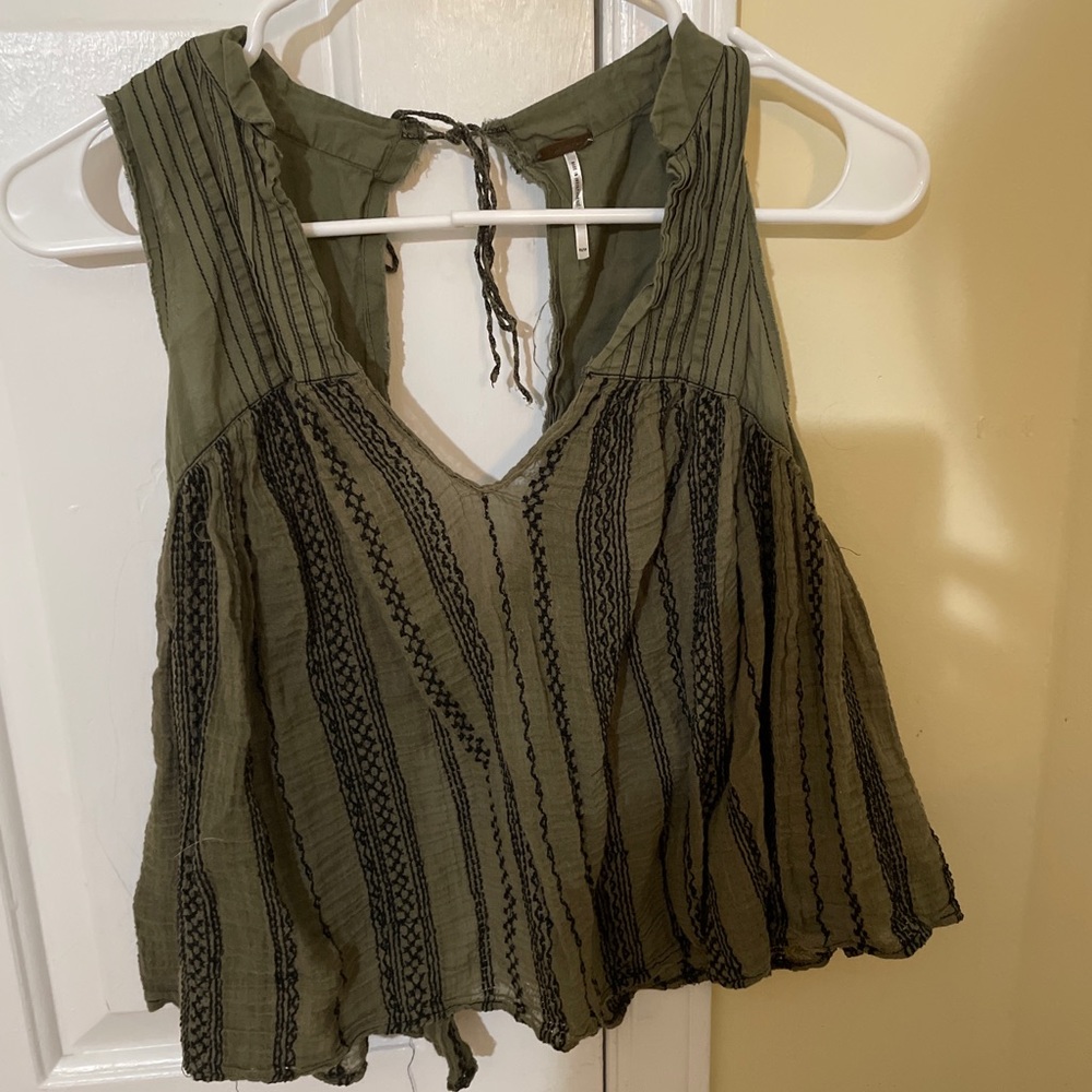 Free people top great condition backless